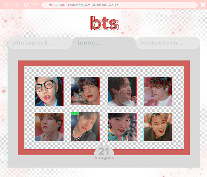 icons bts by neighbourhood-ps on DeviantArt