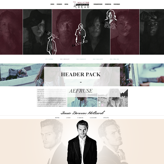 fansite header pack 001#