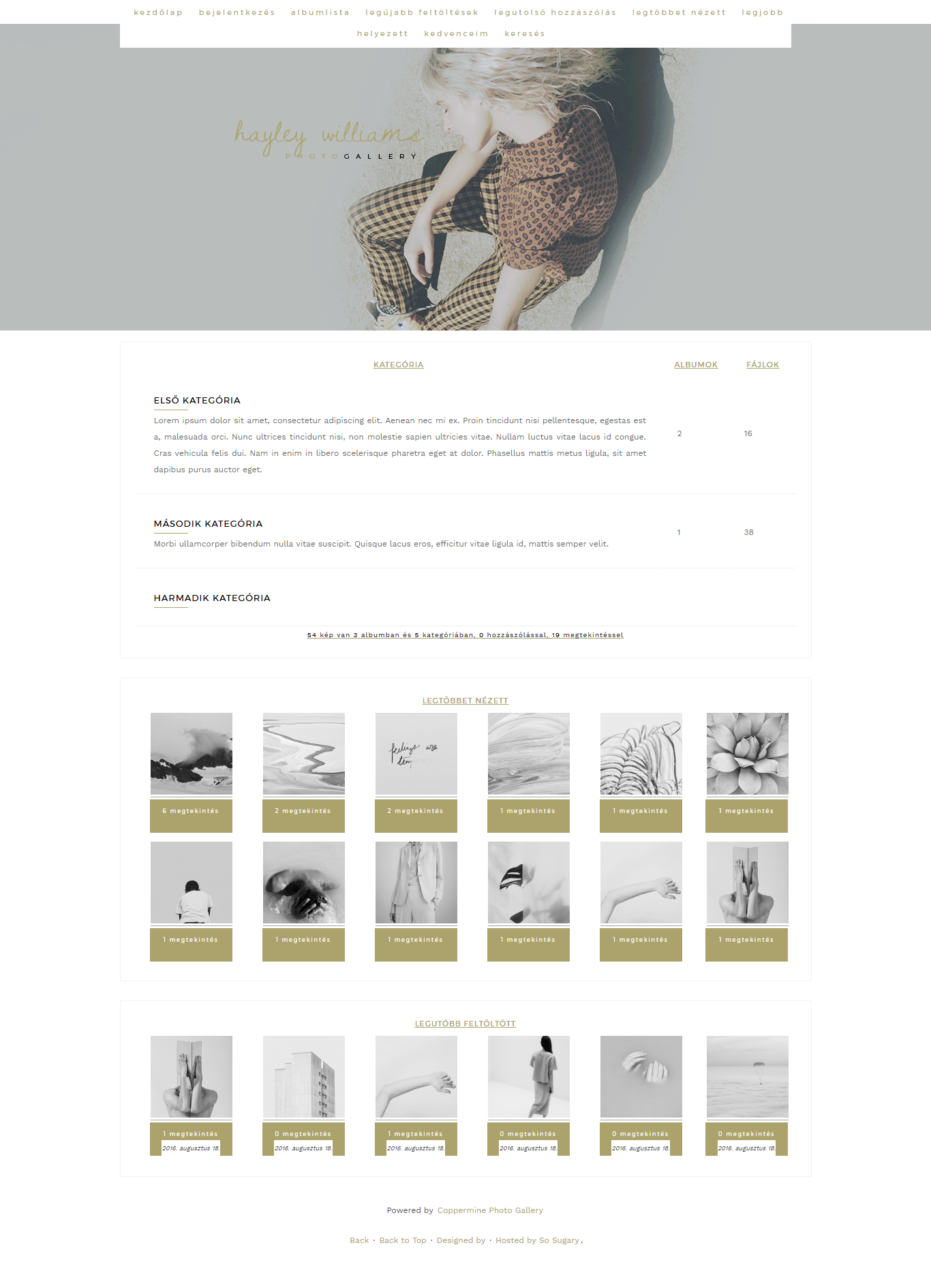 0005# free SoSugary gallery theme