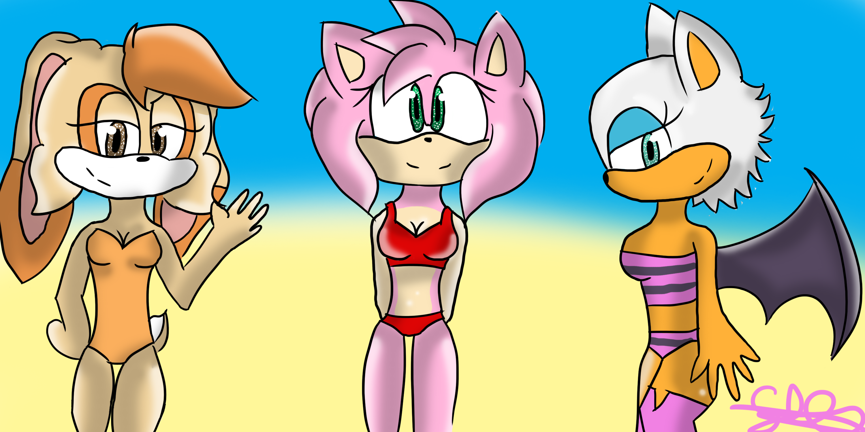 Sonic Exe And Amy Rose by Silvitrine on DeviantArt