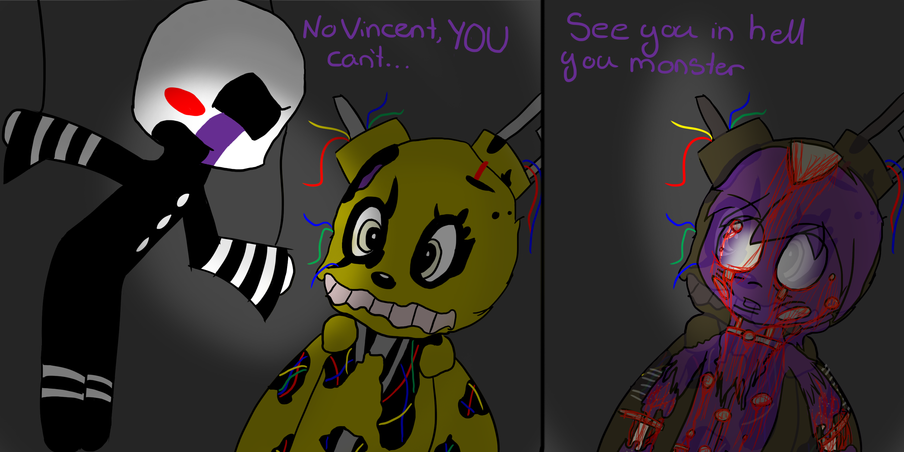 FNAF 3 NIGHT 6 ENDING, NIGHTMARE ENDING