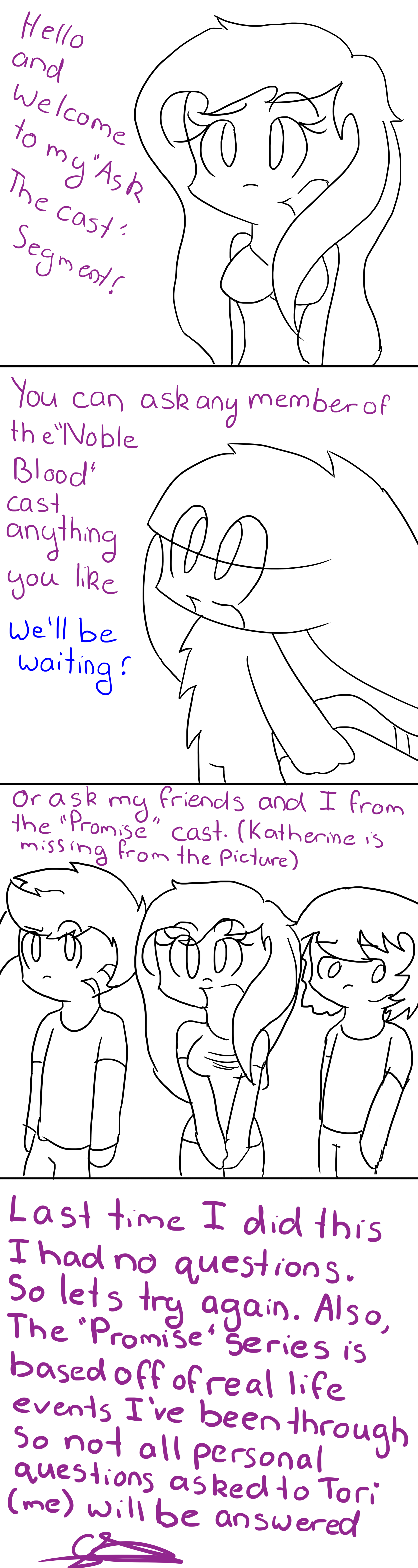 Ask The Cast by Silvitrine on DeviantArt
