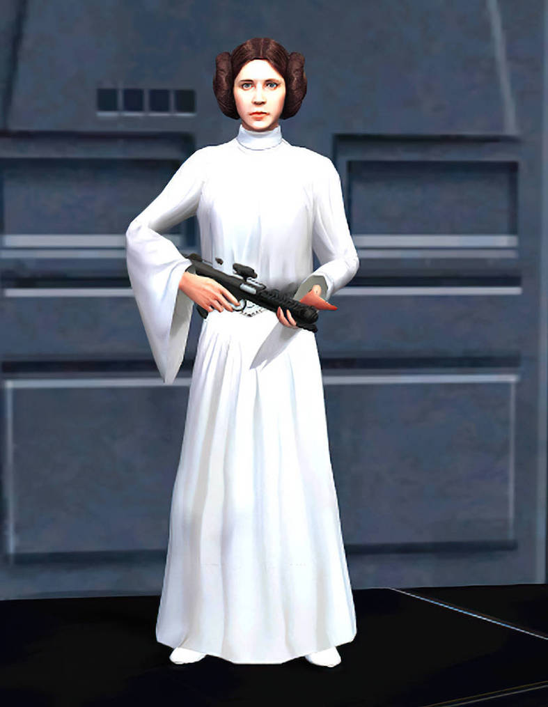 TM Star Wars IV Leia Organa by steve-45 on DeviantArt