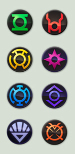 DC Blackest Night custom icons