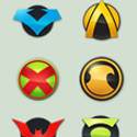 DC Blackest Night custom icons by buggeye on DeviantArt