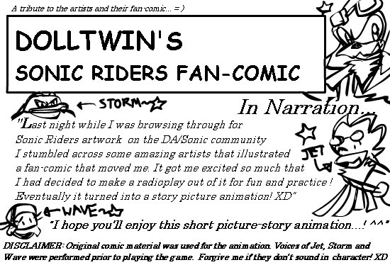 Doltwins SR Fan-Comic in Flash