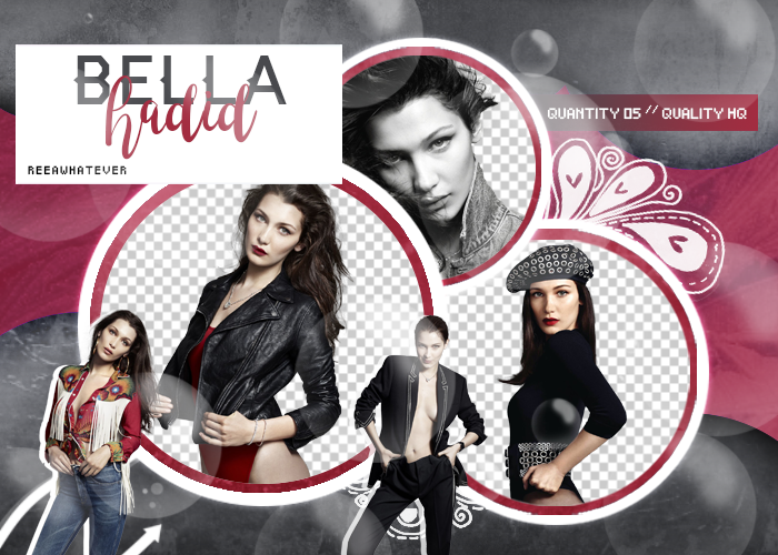 Pack Png 7 - Bella Hadid by reeawhatever on DeviantArt