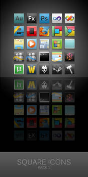 Square Icons for Win7-Shine 1