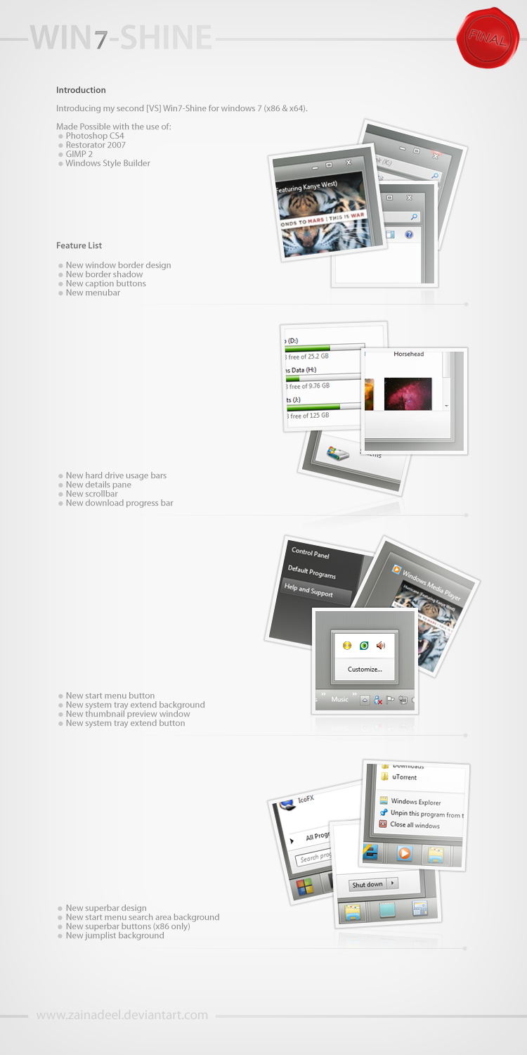 Win7-Shine for Windows 7 v1.4
