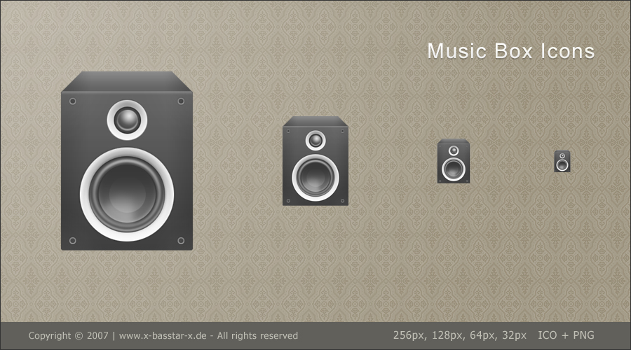 Music Box Icon Packet