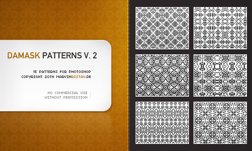Damask Patterns Volume 2 by basstar