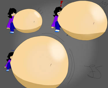 sarah belly expansion sequence part 2 (art trade)
