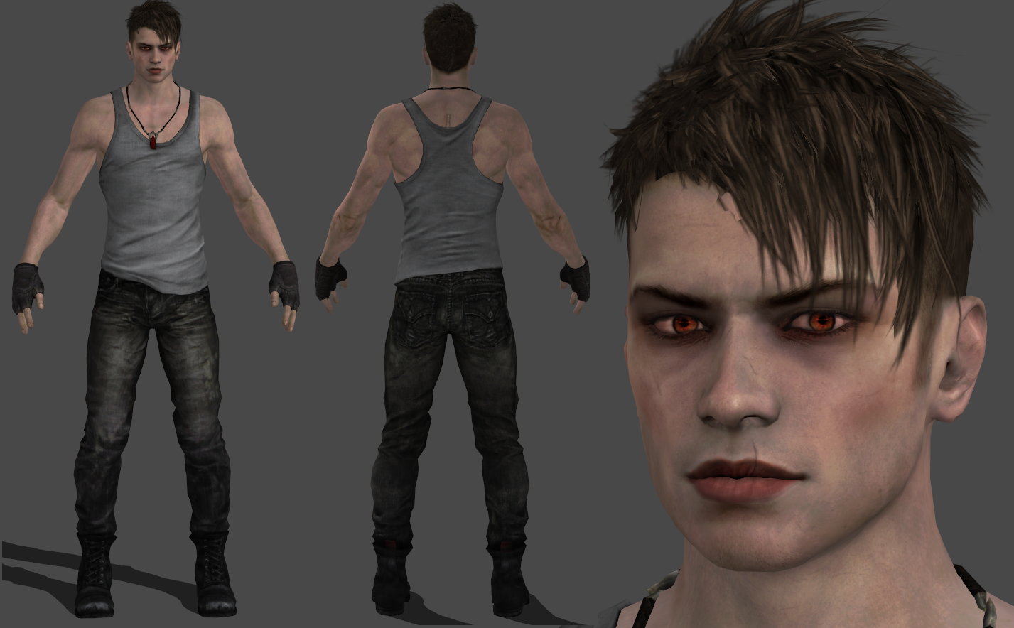 DmC Dante models by EarthCenturion on DeviantArt