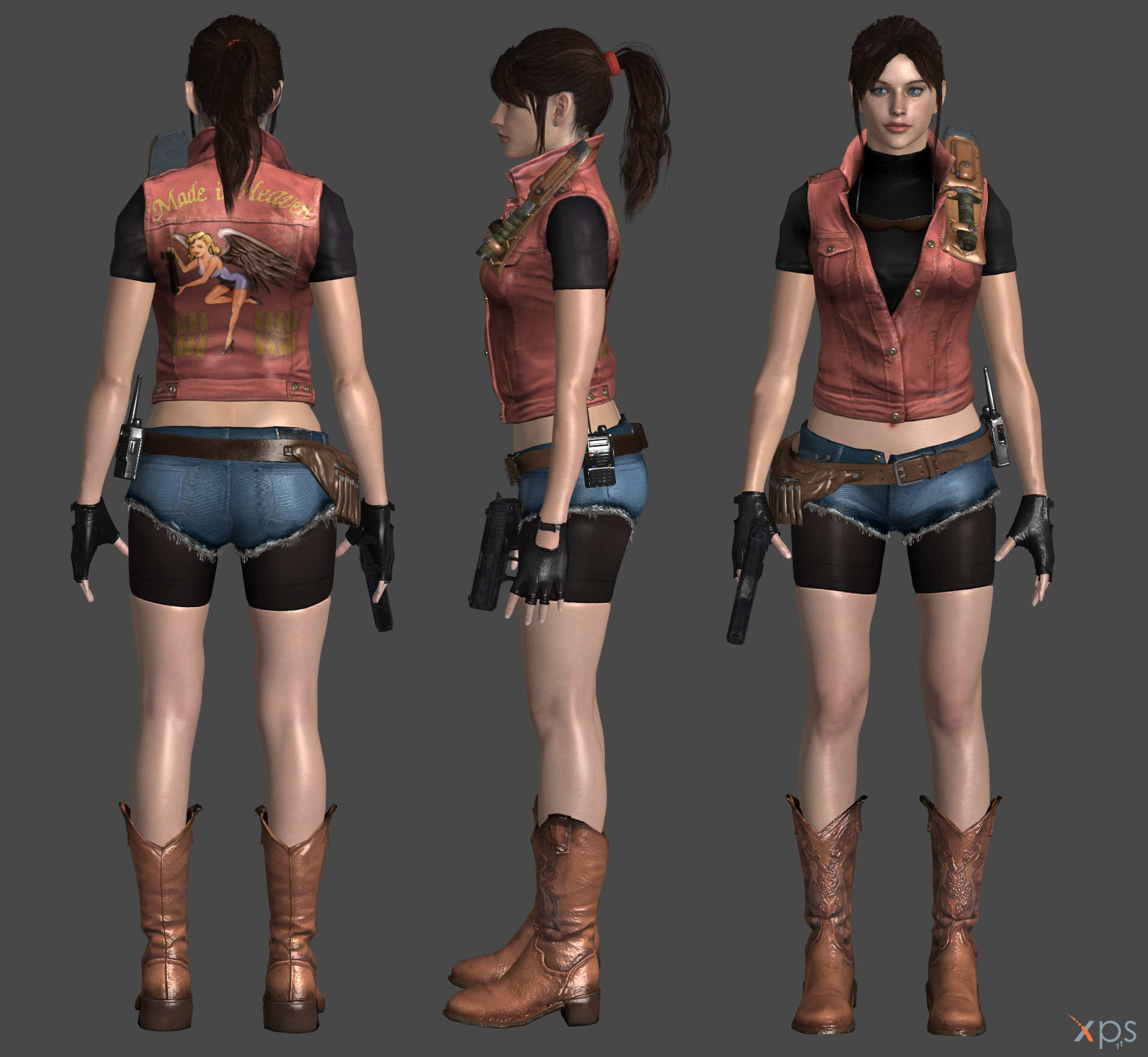 Resident Evil 4 - Resident Evil 6 Leon mod by lezisell on DeviantArt