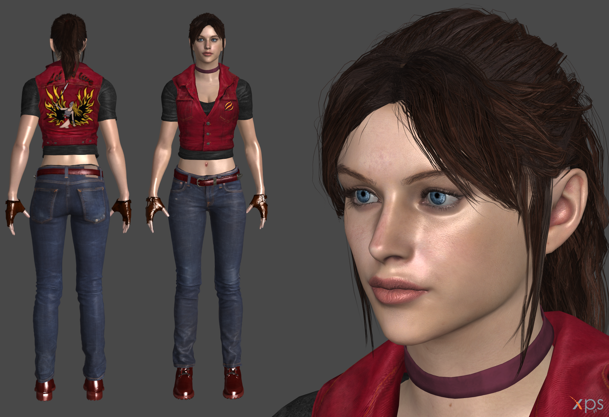 RE4 Remake - Ashley (Jacketless) by Crazy31139 on DeviantArt