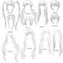 Anime hair brushes 2