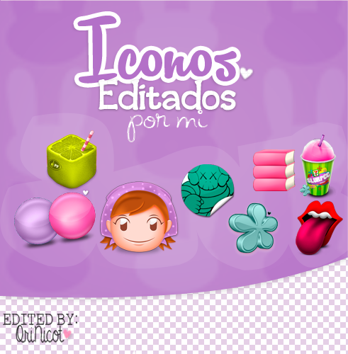 Todos mis Iconos Editados por MI By OriNicot