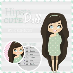Hipsta Cute Doll By_OriNicot