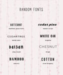 Download 50 Handwritten Fonts Pack By Intoxicatedvogue On Deviantart SVG Cut Files