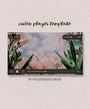 videoplayer template by wildfireresources