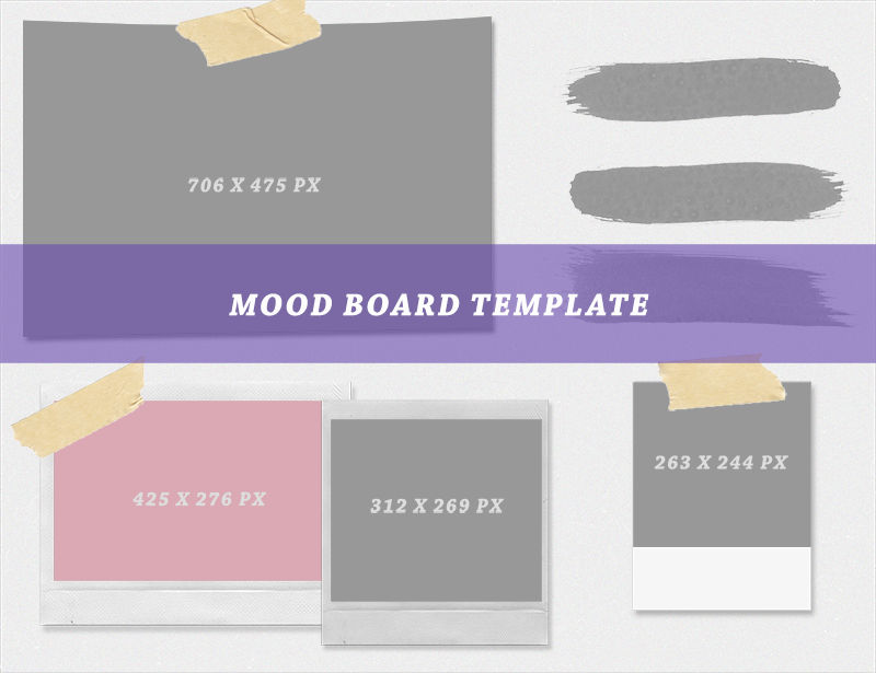 mood board template @wfres by wildfireresources on DeviantArt