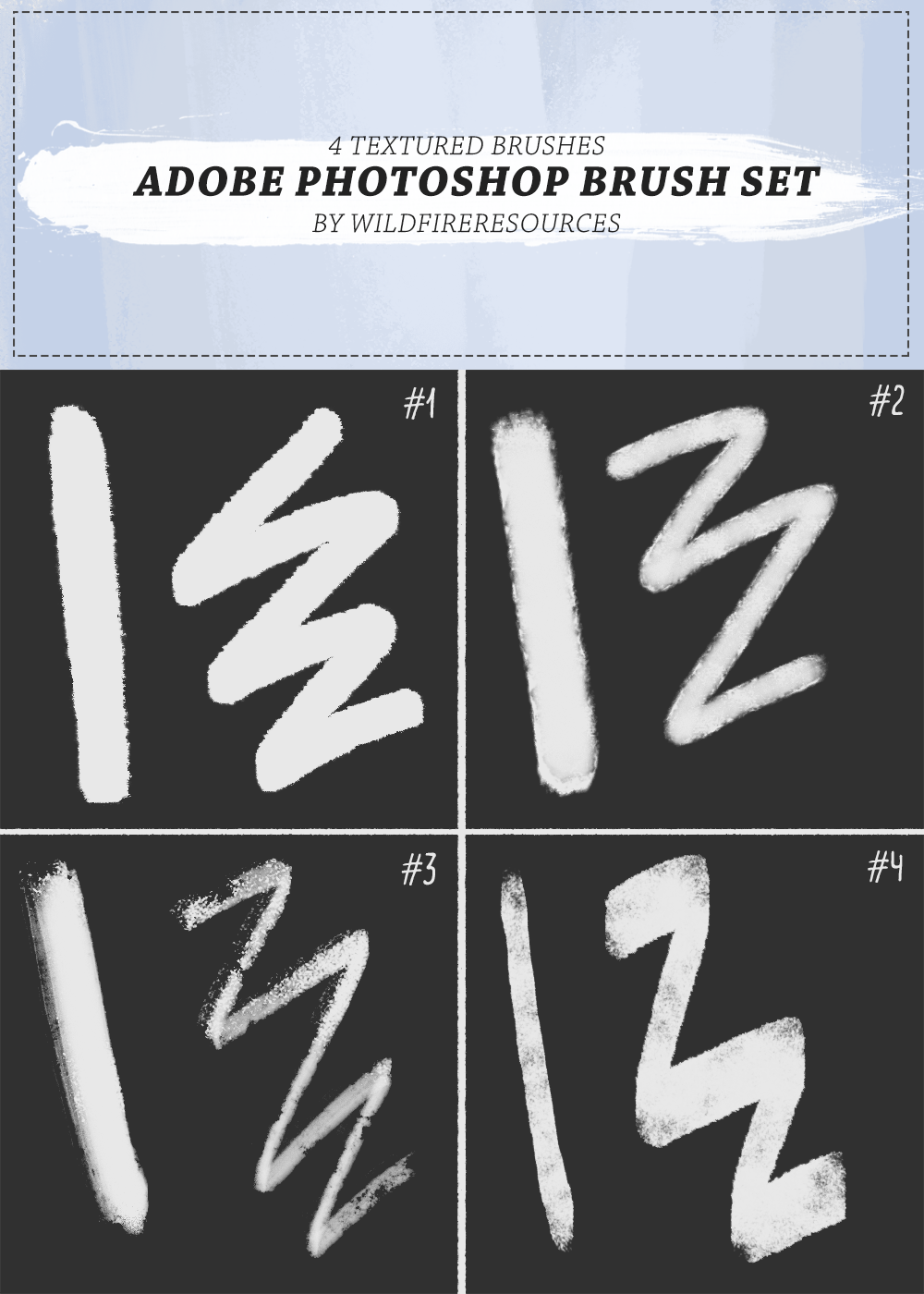 texture brush set by wildfireresources
