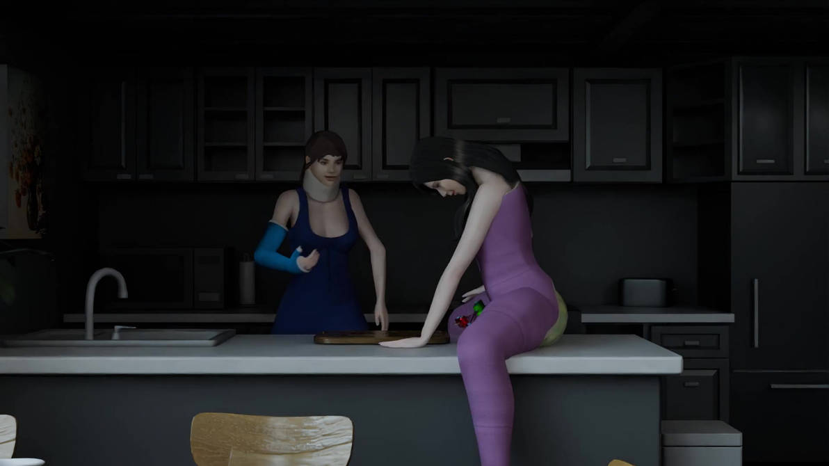 Scrap- After Work Kitchen Work by blendercaster on DeviantArt