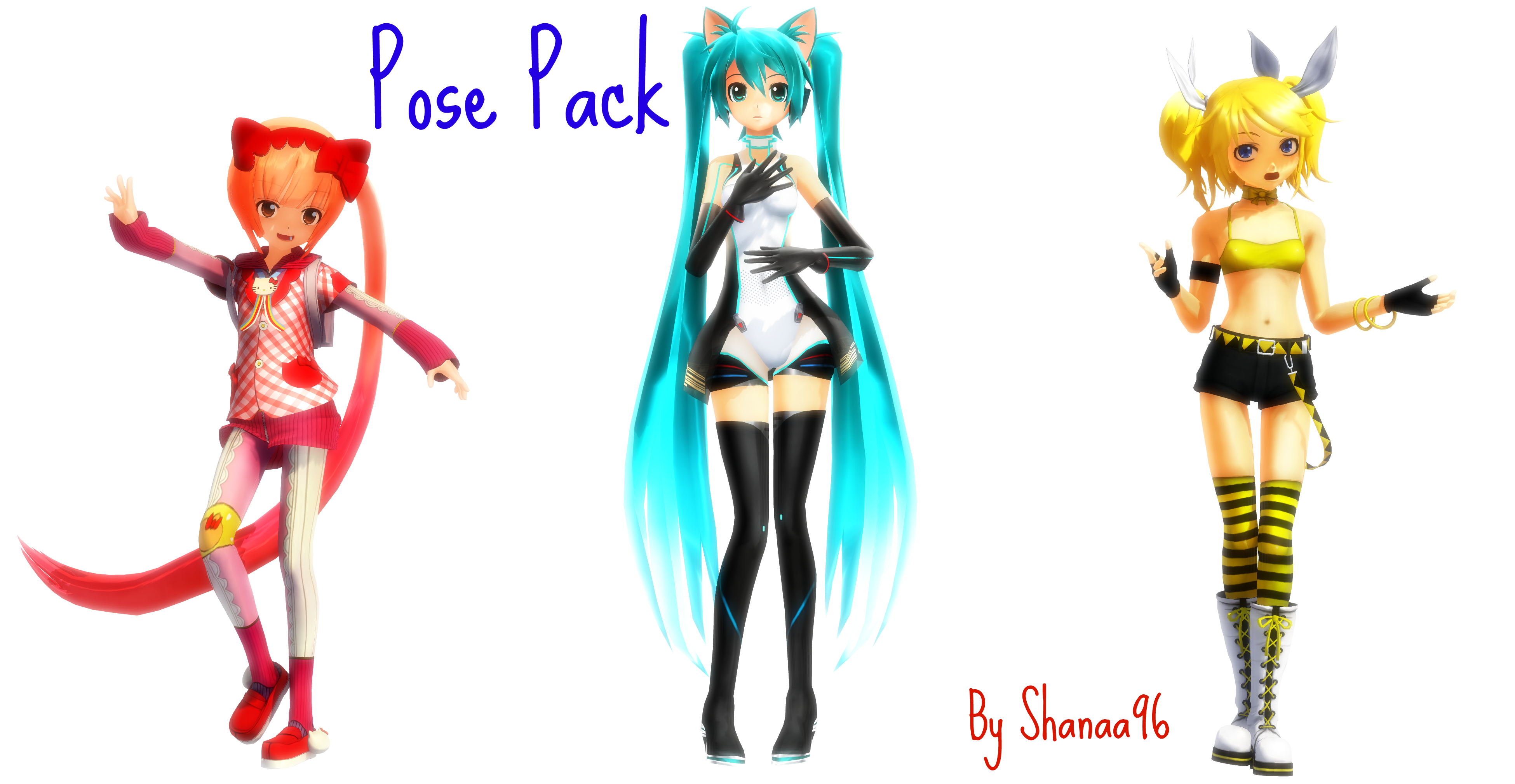 First Pose Pack by shanaachan on DeviantArt