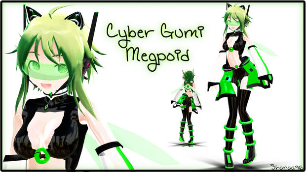 .:500 Watchers Gift:. Cyber Gumi Megpoid