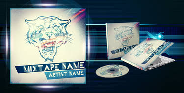 Mixtape Cd Cover PSD