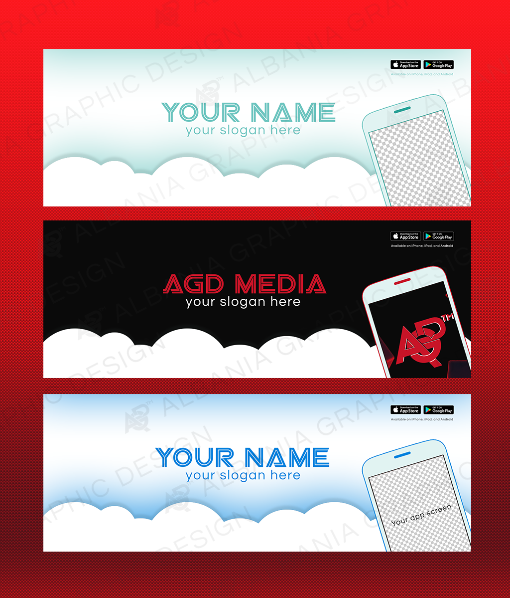 Facebook Cover for Mobile App .PSD by AlbaniaGraphicDesign on DeviantArt