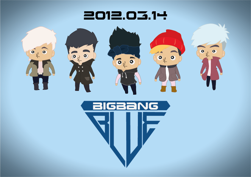 Bigbang Blue Animated Mv By Spritz3r On Deviantart