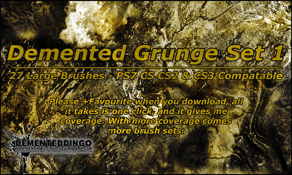 Demented Grunge Set 1