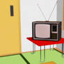 [Sketchup to MMD] Generic 1970s Style TV set