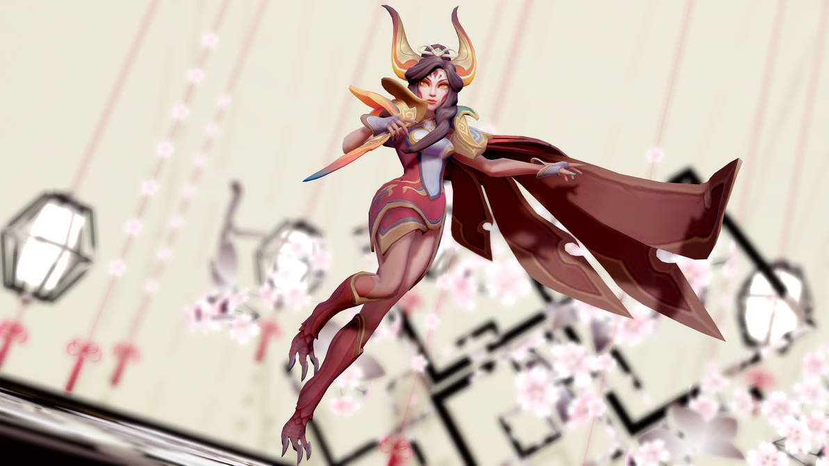 [MMD] Brave Phoenix Xayah -DOWNLOAD- by N1ghtinGalez on DeviantArt