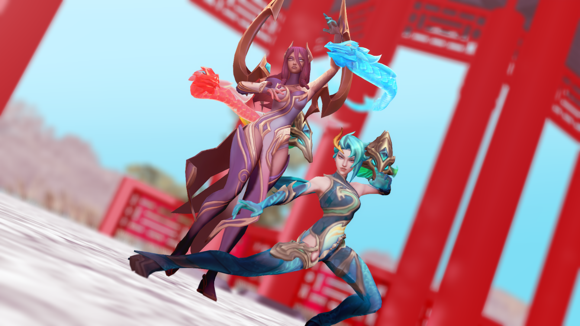 MMD] Dragon Karma and Kaisa -DL- by N1ghtinGalez on DeviantArt