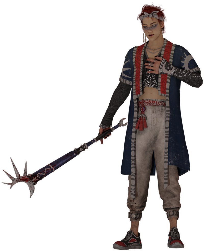[DBD-FBX] Ji-Woon Hak Fire Moon Performer -DL by N1ghtinGalez on DeviantArt