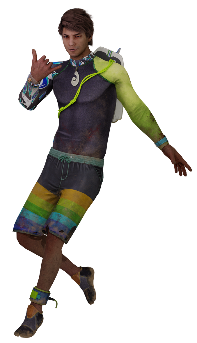FBX-DBD] Jake Surf Survivor -DL by N1ghtinGalez on DeviantArt