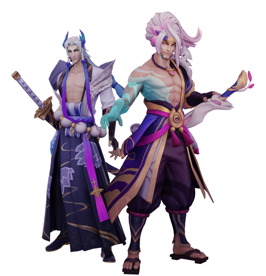 [MMD/FBX] Spirit Blossom Yasuo n Yone Rift ver -DL by N1ghtinGalez on ...