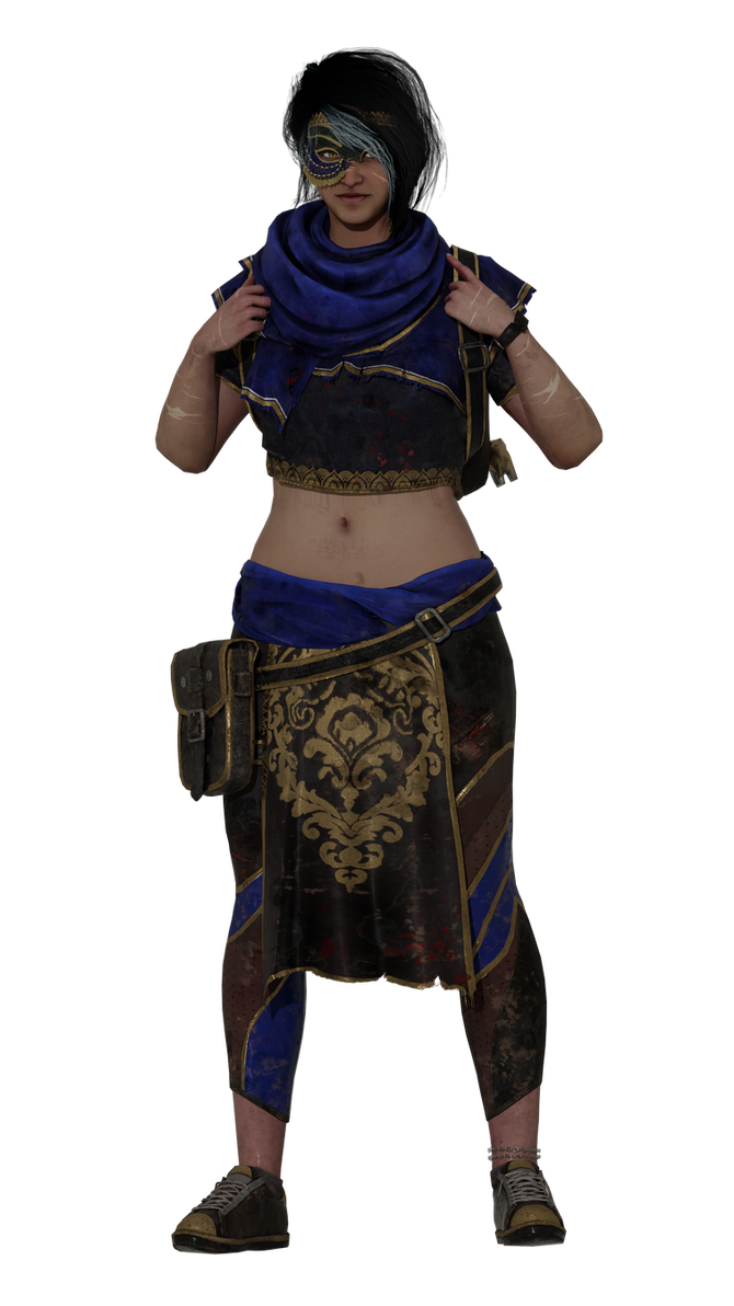 [DBD/FBX] Haddie Masquerade outfit DL by N1ghtinGalez on DeviantArt