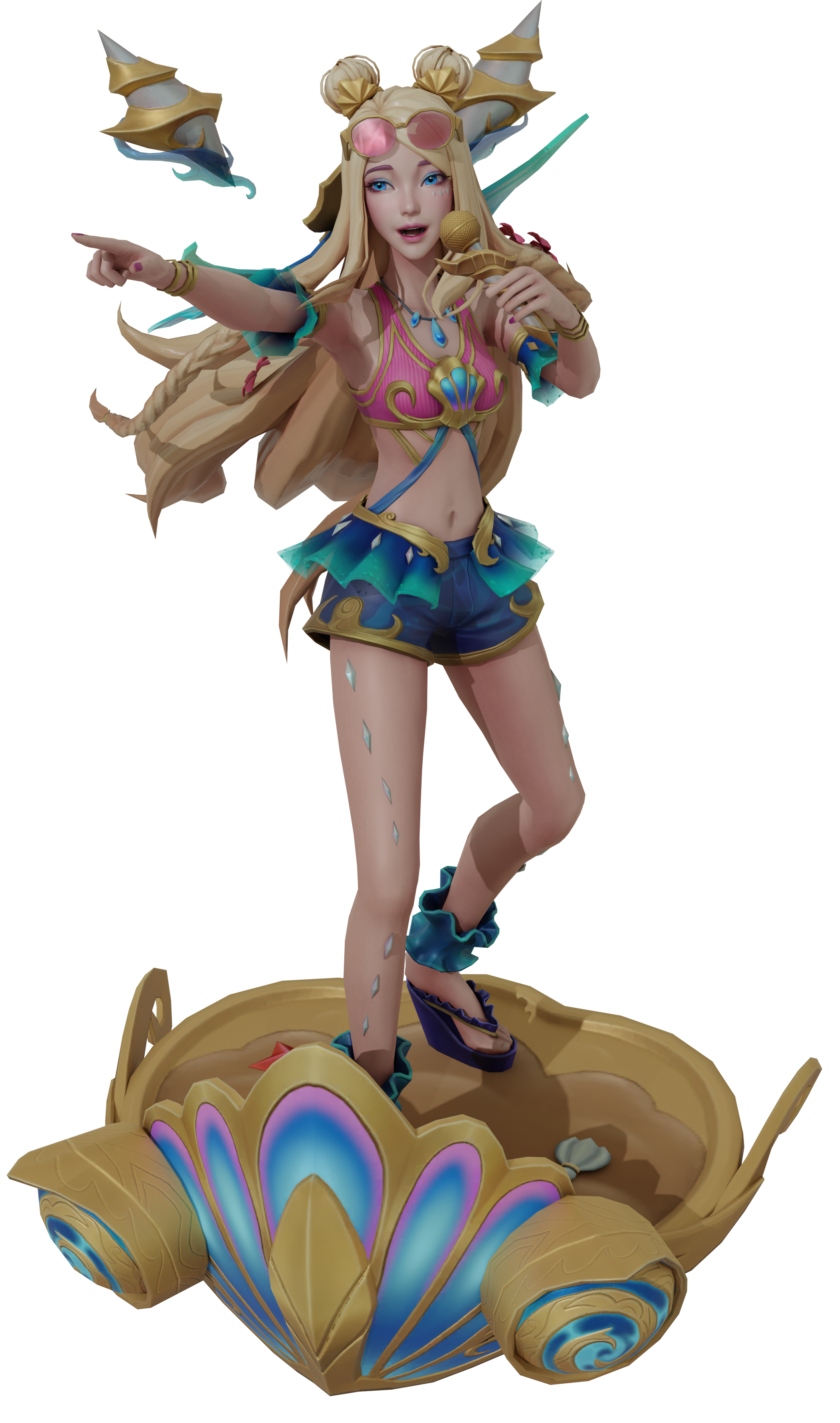 [MMD/FBX] OceanSong Seraphine Rift ver -DL by N1ghtinGalez on DeviantArt