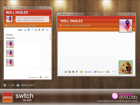 SWTCH for Windows Live
