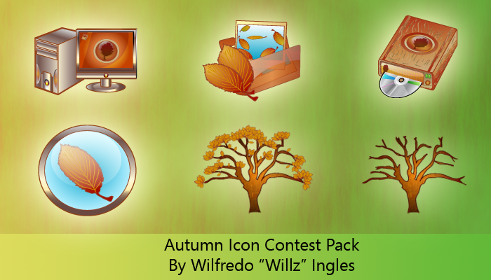 Autumn Icons By Will Ingles