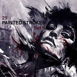 High-Res Paint Strokes: Set II