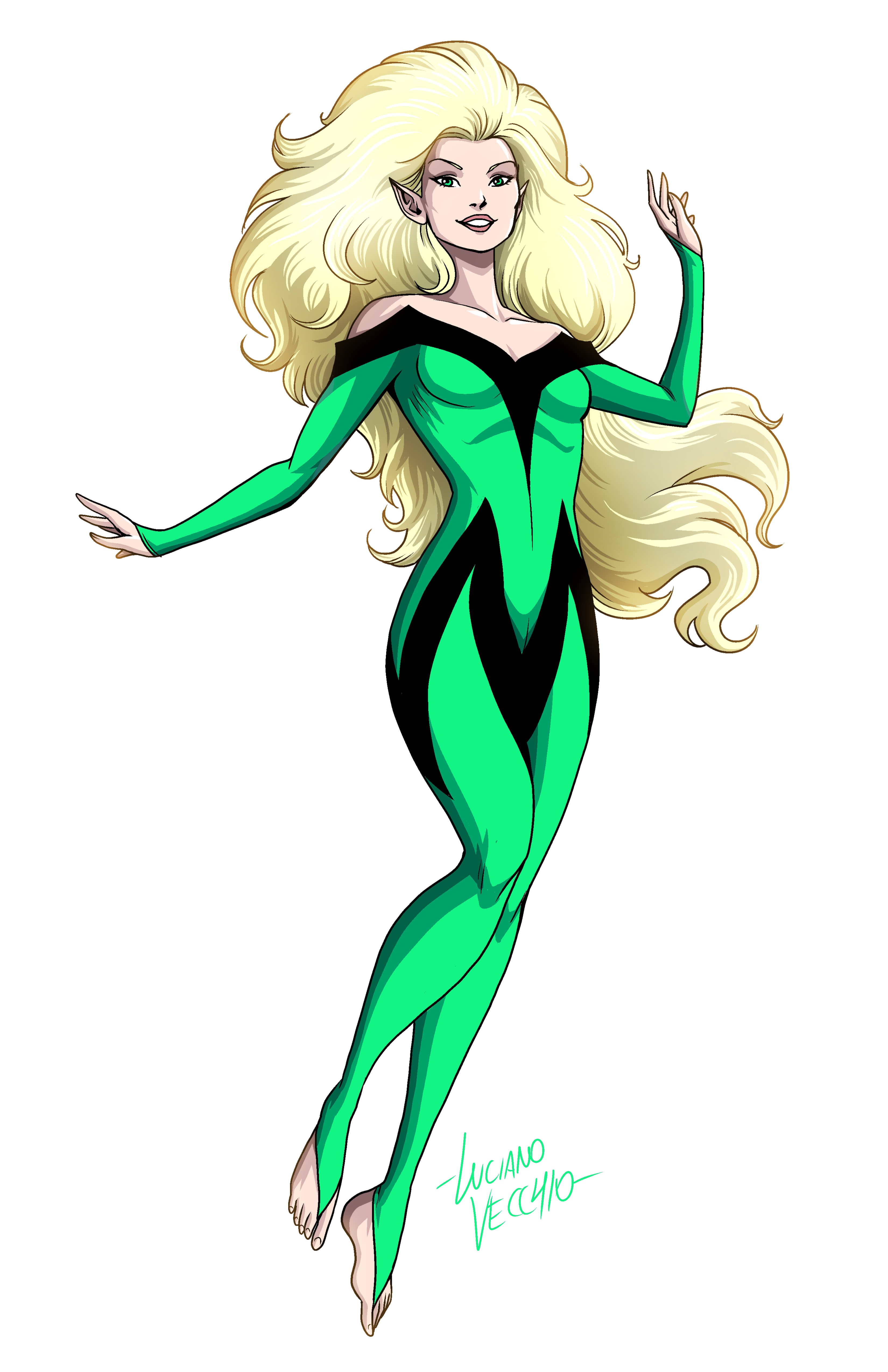 Luciano Vecchio Meggan Commission by Saphari on DeviantArt