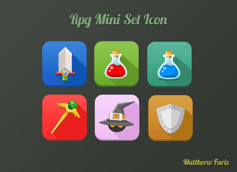 Free RPG Mini Set Icon by MatthewFariz on DeviantArt