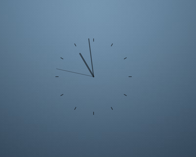 Night Shade Clock for Conky