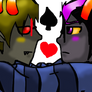 Eridan x Sollux : kissmeiss or matesprites