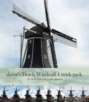 Dutch Windmill 4 stock pack