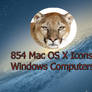 854 Mac OS X Icons for Windows